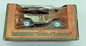 【送料無料】模型車 モデルカー モデルフォードマッチボックスモデルmatchbox models of yesterday y1 1911 model t ford nib 1973｜hokushin