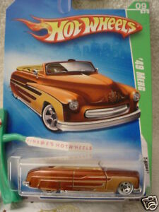 【送料無料】模型車 モデルカー ホットホイールシャッツメルクブラウンマーキュリー2009 i hot wheels 9 schatz thunt 49 merc brown 1949 mercury 11,794円
