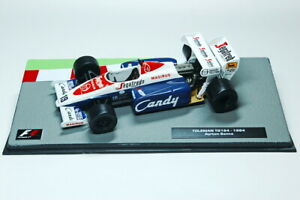 【送料無料】模型車 モデルカー スケールモデルカートレマンアイルトンセナフォーミュラscale model car 143 toleman tg1841984 ayrton senna formula 1