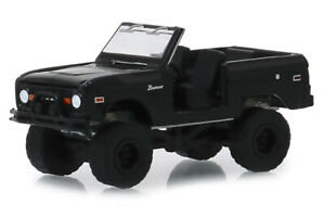 【送料無料】模型車 モデルカー スケールモデルカーフォードブロンコブラック｜hokushin