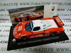 【送料無料】模型車 モデルカー カーモデルマセラティバジェルンガカペッラリmas26s car 143 leo models maserati mc12 gt1 vallelunga 2006 capellarri