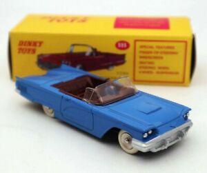 【送料無料】模型車 モデルカー ford thunderbird blue4659104 dinky toys atlas in a box