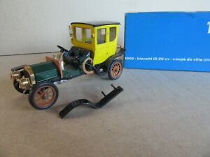 【送料無料】模型車 モデルカー リオイタリアビアンキクーペドゥヴィルボックス603m rio 18 italy bianchi 15 20cv coupe de ville 1906 143 box
