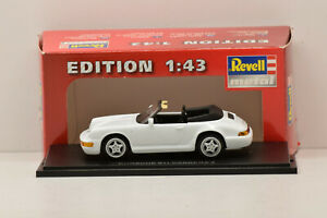 【送料無料】模型車 モデルカー ポルシェカレラカブリオレリベラルボックスコンディションporsche 964 carrera 4 cabriolet revell 143 condition in box