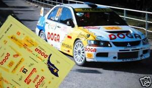 【送料無料】模型車 モデルカー デカルカルカルカエボドガフォントラリーモンテカルロdecal calca 143 mitsubishi evo ix doga jfont rally monte carlo 2008｜hokushin 11,837円