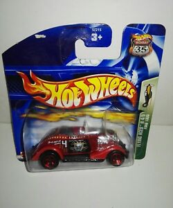 【送料無料】模型車 モデルカー ホットホイールフライングエースフォードショートカード2003 hot wheels 078 flying aces ii 45 ford 1933 short card
