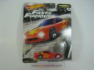 【送料無料】模型車 モデルカー マツダチューナーホットホイールmazda rx7 fd fast and furious fast tuners hotwheels 15