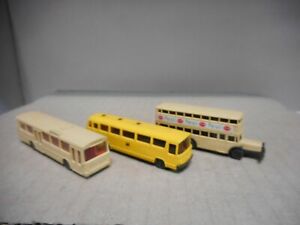 【送料無料】模型車 モデルカー ロットバスメルセデスバスワイキングlot 3 bus mercedes 2, bussing wiking 1160n usedno boxsee photos