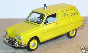 【送料無料】模型車 モデルカー ノレフメタルシトロエントーリーサービスガレージuniversal hobbies uh norev metal oh 187 citroen ami 6 tolee service garage 68