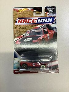 【送料無料】模型車 モデルカー ホットホイールレースデーポルシェリアルライダーhot wheels race day, porsche 9146, real riders