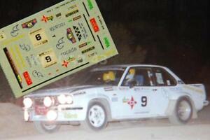 【送料無料】模型車 モデルカー デカールデカールオペルアスコーナポンズラリーコスタブラバdecal decals 143 opel ascona 400 j pons rally costa brava 1984｜hokushin