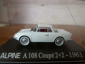 【送料無料】模型車 モデルカー アルパインクーペalpine a108 coupe 22 1961 143｜hokushin