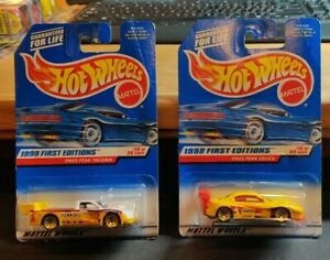 【送料無料】模型車 モデルカー ホットホイールペンゾイルパイクスピークタコマパイクスピークセリカミントhot wheels first edition pennzoil pikes peak tacoma amp; pikes peak celica mint|hokushin