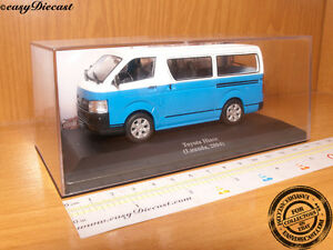 【送料無料】模型車 モデルカー トヨタハイエースタクシールアンドアミントボックスアートtoyota hiace taxi cab 143 luanda 2004 mint with box art｜hokushin