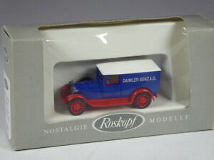 【送料無料】模型車 モデルカー トップロスコフメルセデスボックスカーダイムラーベンツtop roskopf mercedes 1000 box car daimler benz ag 20er years bnib
