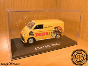 【送料無料】模型車 モデルカー バイクミントボックスdkw f89l f89l 143 derbi bikes mint includes box