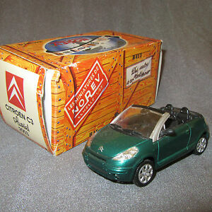 【送料無料】模型車 モデルカー ノレフハシェットシトロエングリーン117e norev hachette citroen c3 pluriel 2003 green 143｜hokushin