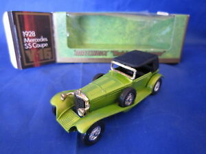 【送料無料】模型車 モデルカー マッチボックスメルセデスクーペボンエタットエンボイテp494 matchbox yesteryear mercedes ss coupe 145 ref y16 tres bon etat en boite
