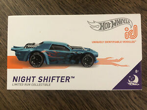 【送料無料】模型車 モデルカー ホットホイールナイトシフターナイトバーナーズシリーズランコレクティブルhot wheels id night shifter nightburnerz series 1 limited run collectible