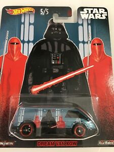 【送料無料】模型車 モデルカー ホットホイールスターウォーズダースベイダードリームヴァンhot wheels star wars darth vader dream van xgw
