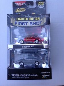 【送料無料】模型車 モデルカー ジョニーライトニングファーストショットショーロッズファイアボールjohnny lightning first shot showrods fireball 500 jl limited edition 1999