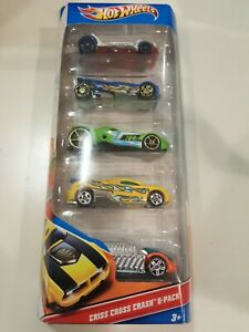 【送料無料】模型車 モデルカー ホットホイールクリスクロスクラッシュhot wheels 5pk *criss cross crash* 12,263円