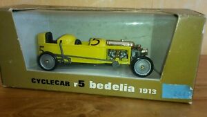 【送料無料】模型車 モデルカー オリジナルブルムサイクルカーベデリアスケールoriginal brumm cyclecar bedelia 1913 scale 143｜hokushin