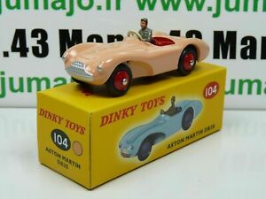 【送料無料】模型車 モデルカー カーリプリントディンキーアトラスアストンマーティンdt11e car reprint dinky toys atlas 104 aston martin db3s uk|hokushin
