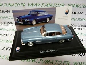 【送料無料】模型車 モデルカー マッキナモデリマセラティアレマーノmas31 macchina 143 leo modelli maserati a6g54 allemano