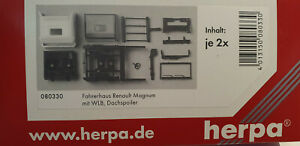 【送料無料】模型車 モデルカー ヘルパキャブルノーマグナムミラーherpa 080330 cab renault magnum with wlb including mirror * *｜hokushin