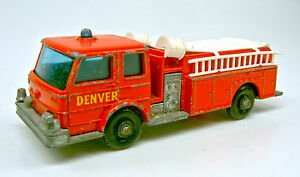 【送料無料】模型車 モデルカー マッチボックスデンバーmatchbox rw 29c denver fire enginefire|hokushin