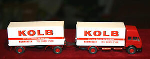【送料無料】模型車 モデルカー ワイキングメルセデスベンツラストワーゲンアンヘンガーベヴェーゲンノイシャクテルwiking mercedes benz lastwagen anhanger bewegen,187,neu schachtel 27459｜hokushin 12,573円