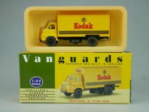 【送料無料】模型車 モデルカー ヴァンガードレドコダックベッドフォードヴァンボックスvanguards lledo 164 va8001 kodak bedfords van box 113540｜hokushin