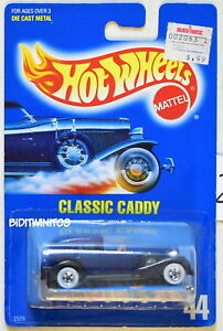 【送料無料】模型車 モデルカー ホットホイールブラウカルテクラシッシュキャディブロシュューレhot wheels 1989 blau karte 44 klassisch caddy wbroschure 22 w|hokushin