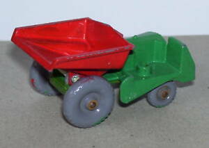 【送料無料】模型車 モデルカー レスニーダンパーold lesney dumper red green painted oh 187|hokushin