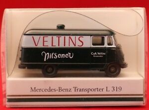 【送料無料】模型車 モデルカー ワイキングモデルメルセデスベンツトランスポーターベルティンズブランクwiking model mercedesbenz transporter l 319 190 veltins blank|hokushin