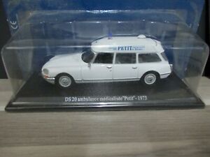 【送料無料】模型車 モデルカー アトラスシトロエンメディリゼプチブリスターatlas 143 citroen ds 20 ambulance medicalisee petit 1973 in blister｜hokushin