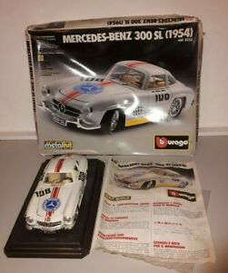 【送料無料】模型車 モデルカー ブラゴメタルキットメルセデスベンツコッドインボックスアセンガタburago 124 metal kit mercedes benz 300 sl 1954 cod 5532 in box assemblata|hokushin