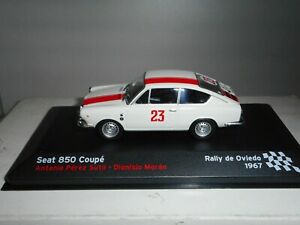 【送料無料】模型車 モデルカー クーペラリーオビエドスポーツseat 850 coupe rally oviedo 1967 subtle seat sport altaya ixo 143