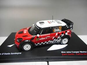 【送料無料】模型車 モデルカー ミニクーパーラリーイタリアダルアルタヤmini cooper jwr rally italy 2011 d dull altaya ixo 143