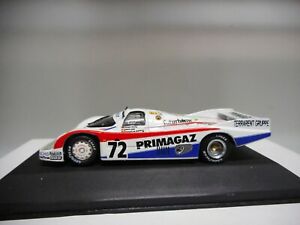 【送料無料】模型車 モデルカー ポルシェプリマガズイカードライバーラッシーグルマンクアルツォporsche 962 c primagaz yker dryver lassig 24 hours le mans 1987 quartzo 143 12,264円