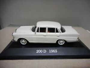 【送料無料】模型車 モデルカー メルセデスベンツアルタヤイソmercedesbenz 200 d w110 1965 143 altaya ixo