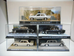【送料無料】模型車 モデルカー メルセデスベンツジェームズボンドmercedesbenz 220 220s 250se 450sel 600 james bond 007 143