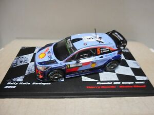 【送料無料】模型車 モデルカー ヒュンダイラリーイタリアヌービルアルタヤイソhyundai i20 wrc rally italia 2018 neuville 143 altaya ixo