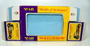 【送料無料】模型車 モデルカー メルセデスベンツボックスマッチボックスモデルmatchbox models of yesteryear y16b mercedes benz ss empty g box
