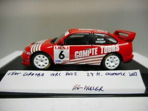 【送料無料】模型車 モデルカー シートコルドバシャモニーアルタヤseat cordoba wrc evo2 24h chamonix 2003 altaya ixo 143