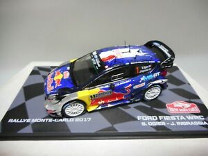 【送料無料】模型車 モデルカー フォードフィエスタモンテカルロラリーオジェイーグルモスford fiesta wrc monte carlo rally 2017 s ogier eaglemoss ixo 143