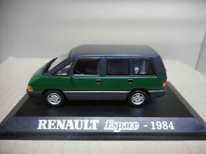 【送料無料】模型車 モデルカー ルノーエスペースハシェットrenault espace 1 vert 1984 hachette 143 usedsee photos