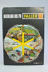 【送料無料】模型車 モデルカー ファラーカタログfaller catalogue from 196970 din a4 ***
