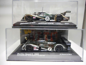 【送料無料】模型車 モデルカー ベントレースピードマンスアルタヤbentley exp8 8 2001 speed 8 7 winner 2003 24 heures mans altaya ixo 143